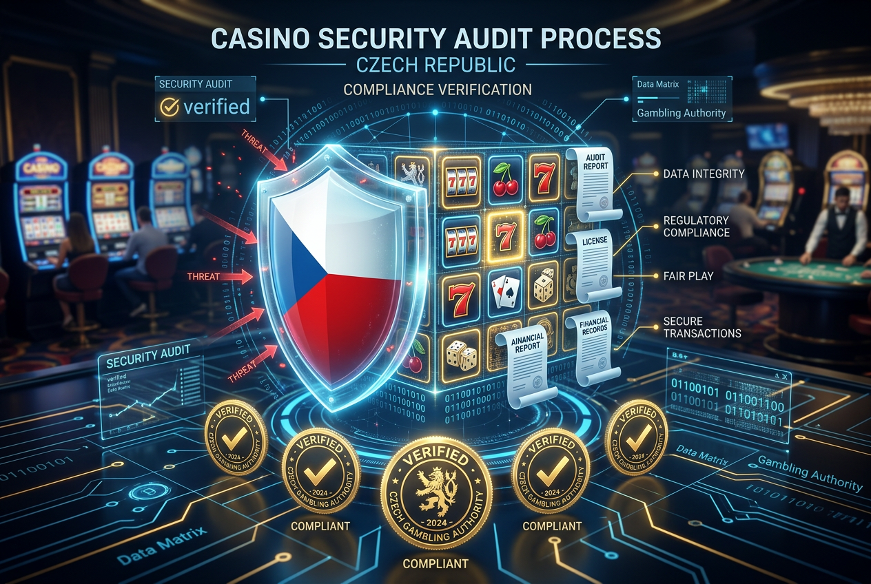 Audit bezpečnosti českých online kasin a certifikace MFČR